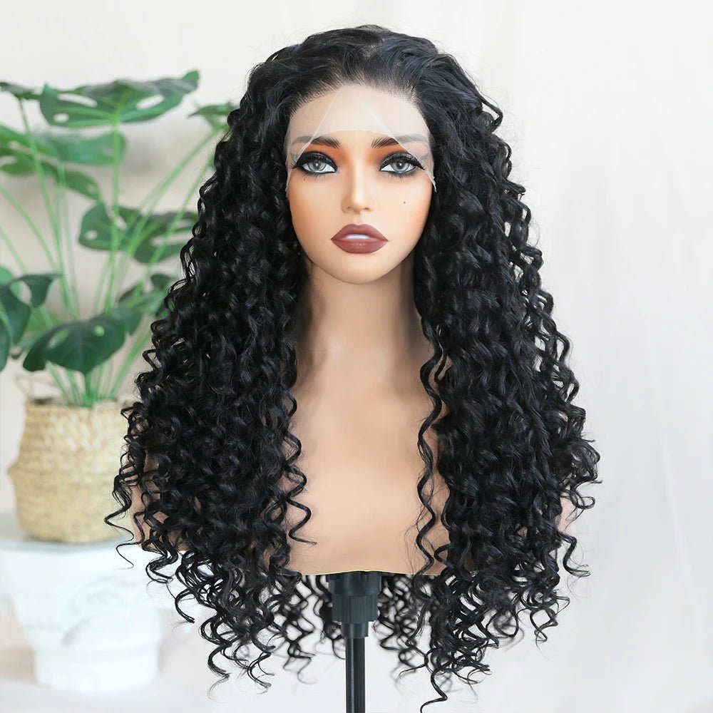 Kinky Curly Highlight Lace Front Wig - HairNjoy