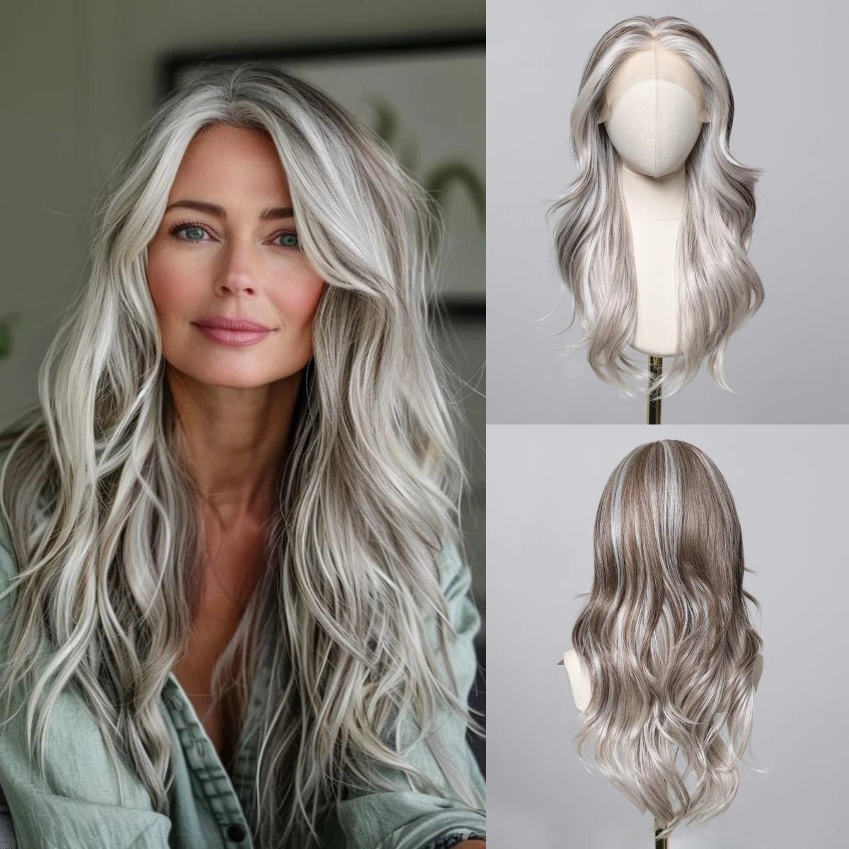 Lace Frontal Heat Resistant Synthetic Wig - HairNjoy