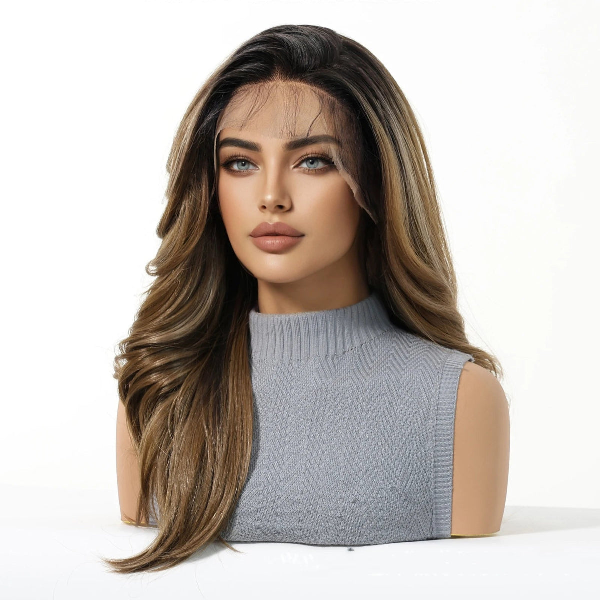 Lace Frontal Heat Resistant Synthetic Wig - HairNjoy