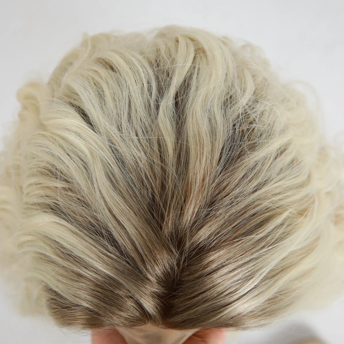 Light Gold U - Shaped Lace Front Wig - HairNjoy