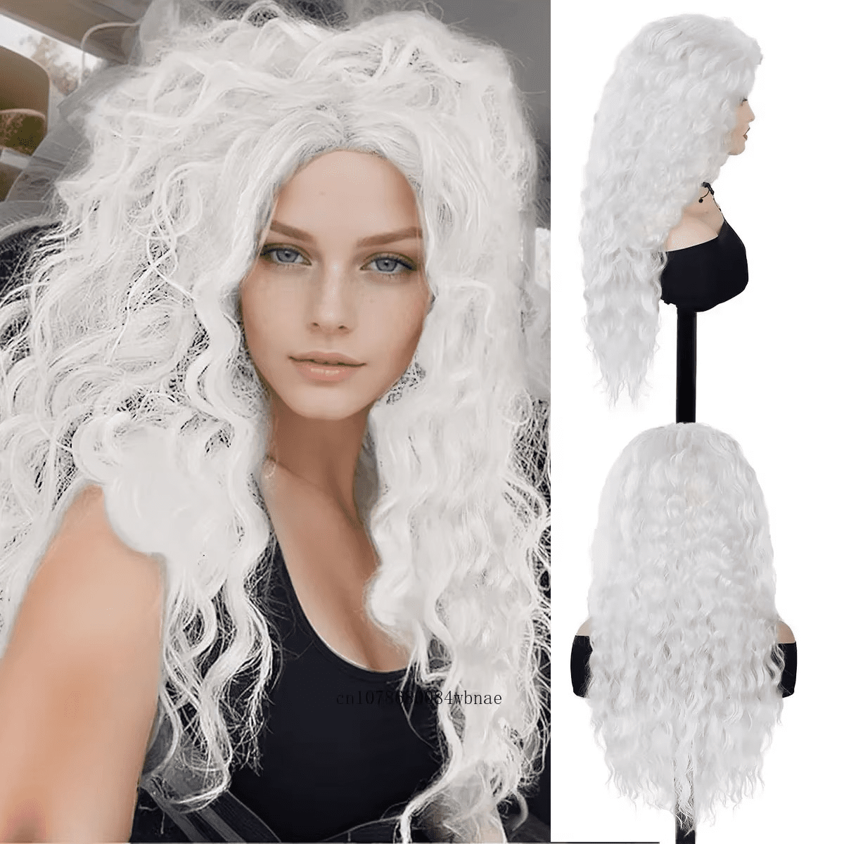 Long Natural Curly Cosplay Wigs - HairNjoy