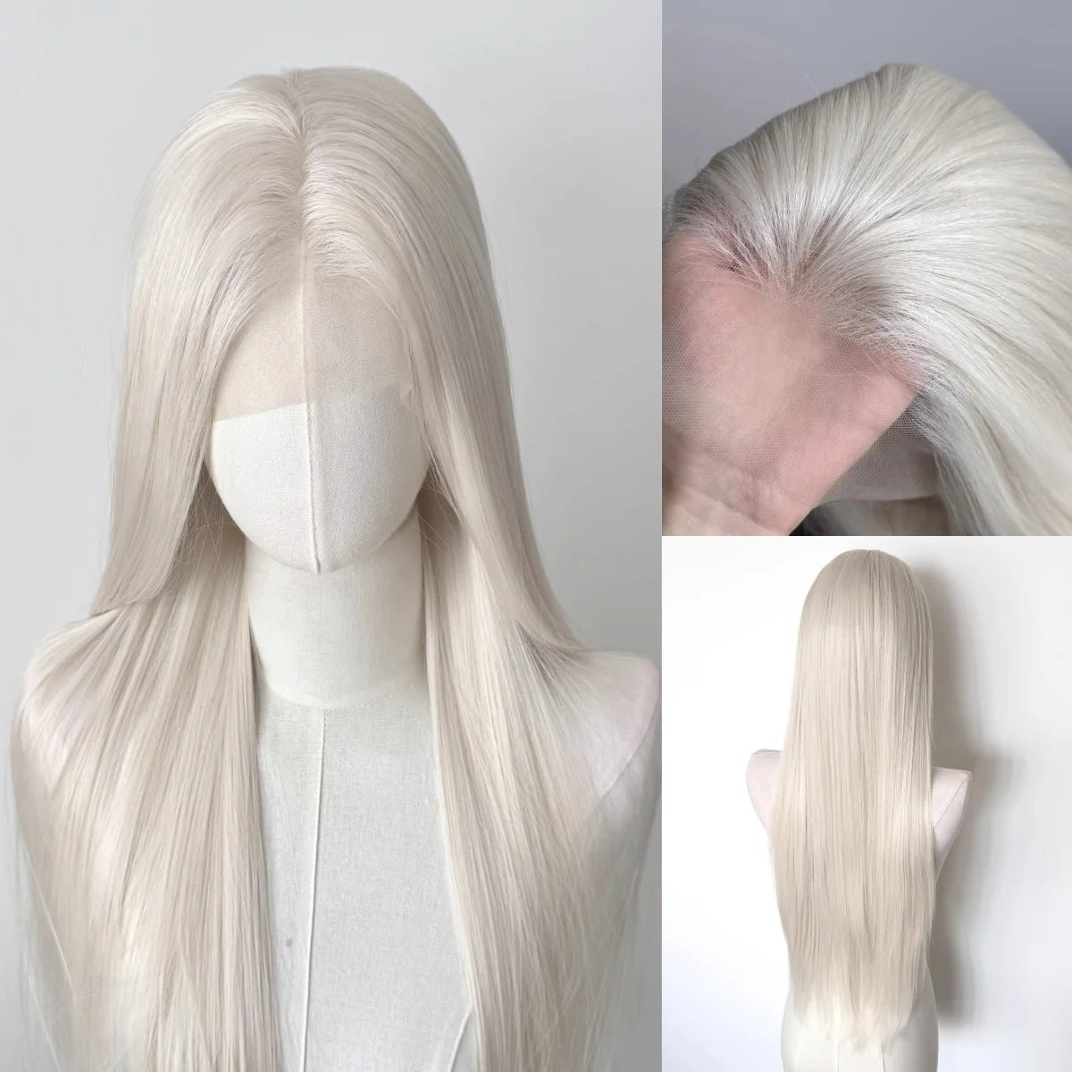 Long Straight Synthetic Lace Front Wigs - HairNjoy