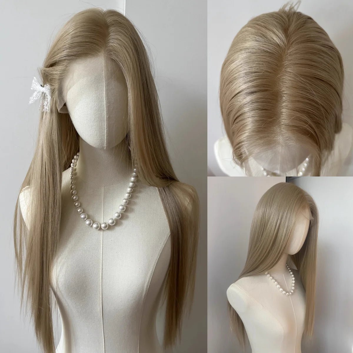 Long Straight Synthetic Lace Front Wigs - HairNjoy