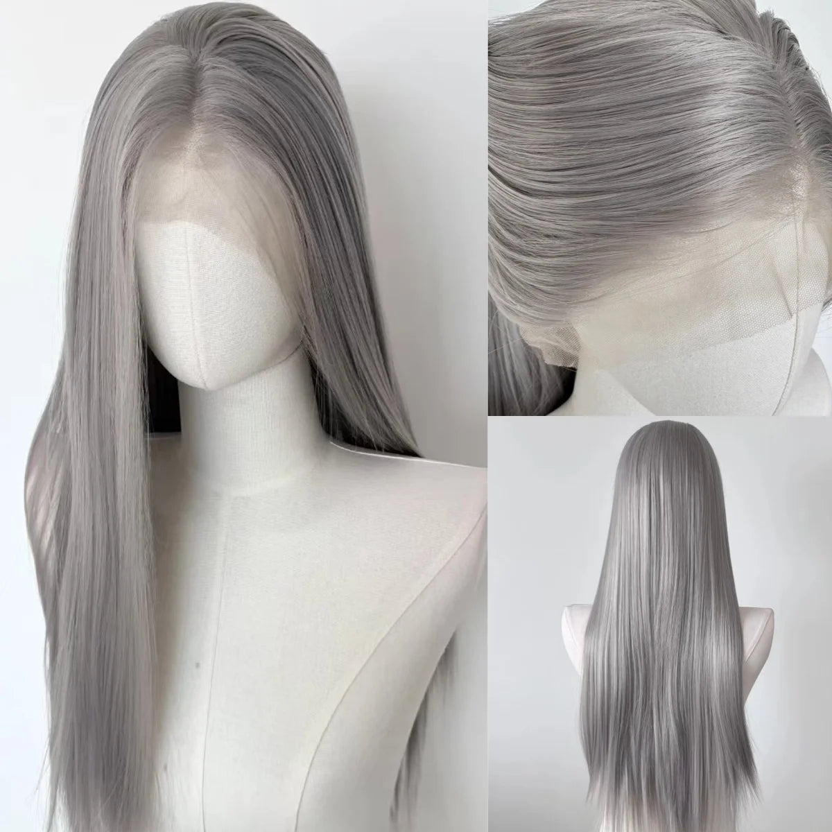 Long Straight Synthetic Lace Front Wigs - HairNjoy