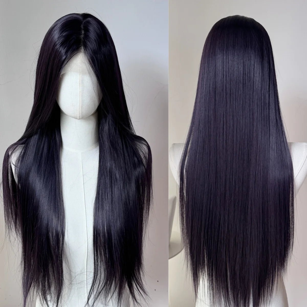 Long Straight Synthetic Lace Front Wigs - HairNjoy