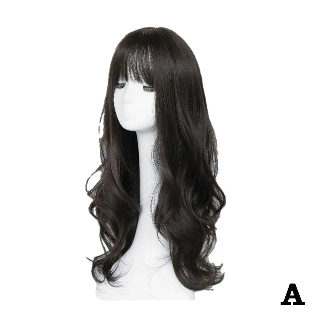 Long Wavy Heat - Resistant Synthetic Wig - HairNjoy