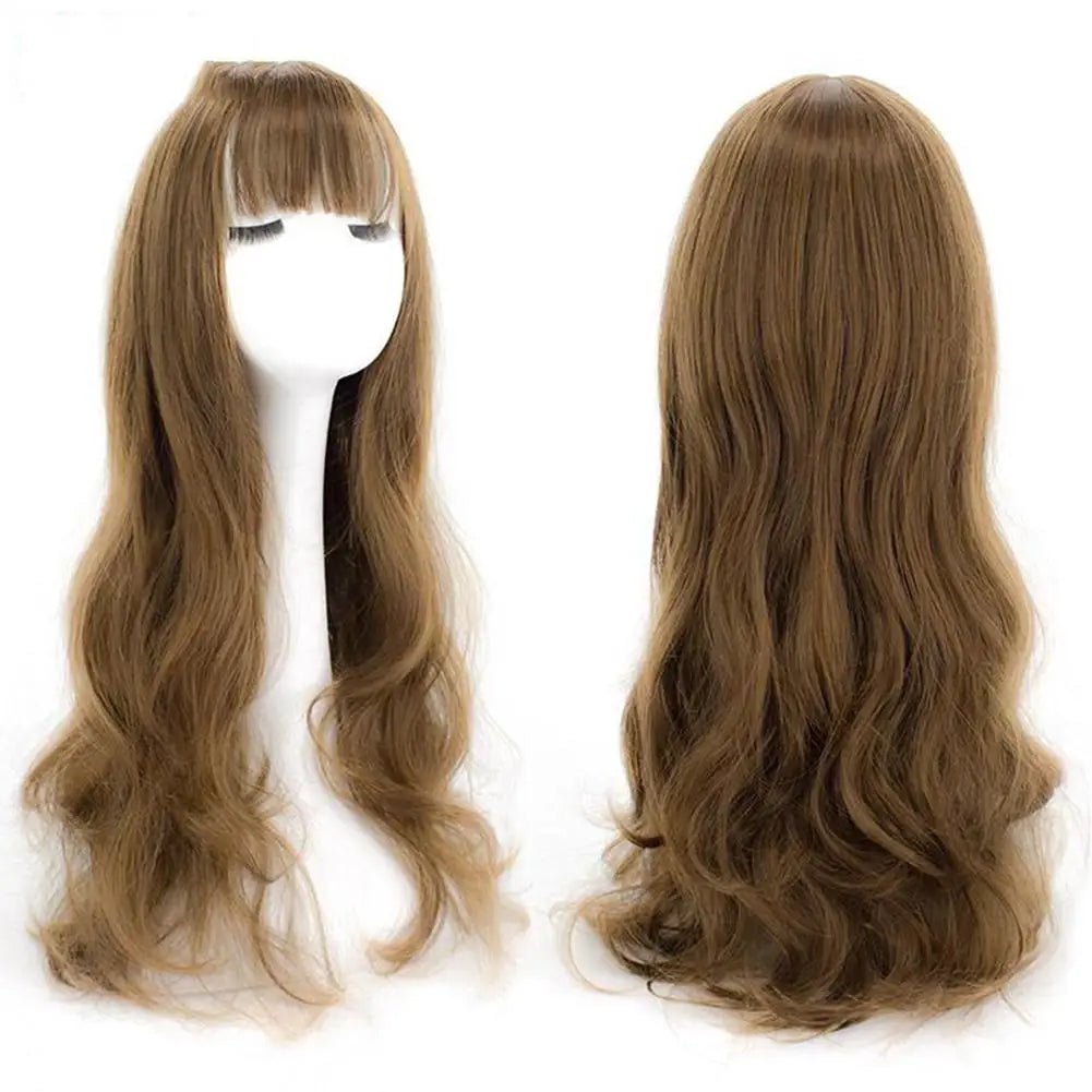 Long Wavy Heat - Resistant Synthetic Wig - HairNjoy