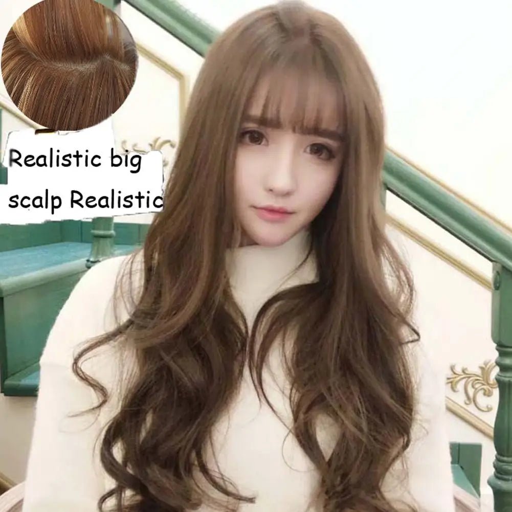 Long Wavy Heat - Resistant Synthetic Wig - HairNjoy