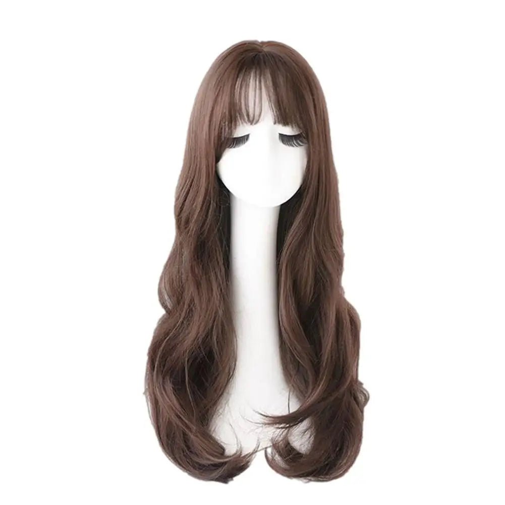 Long Wavy Heat - Resistant Synthetic Wig - HairNjoy