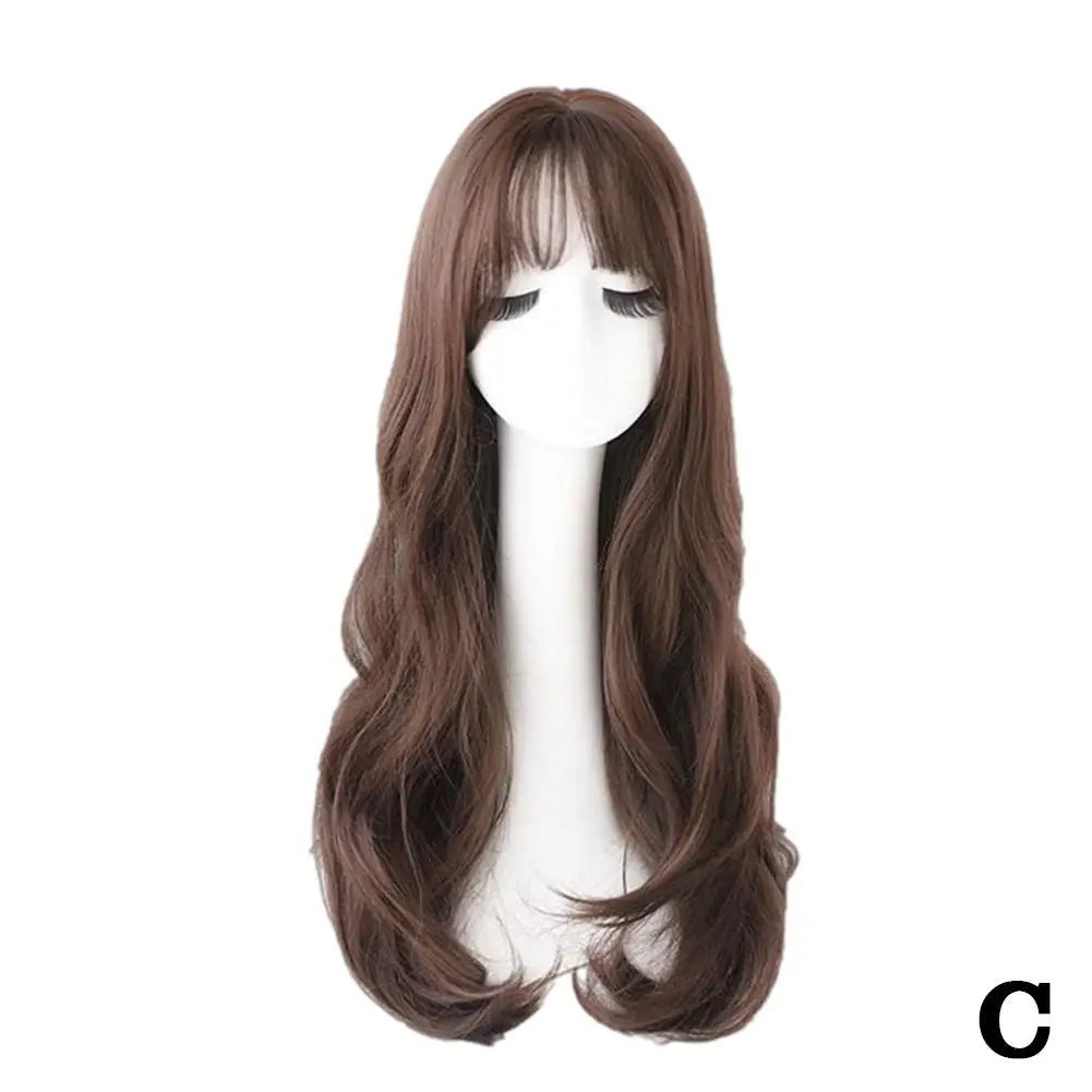 Long Wavy Heat - Resistant Synthetic Wig - HairNjoy