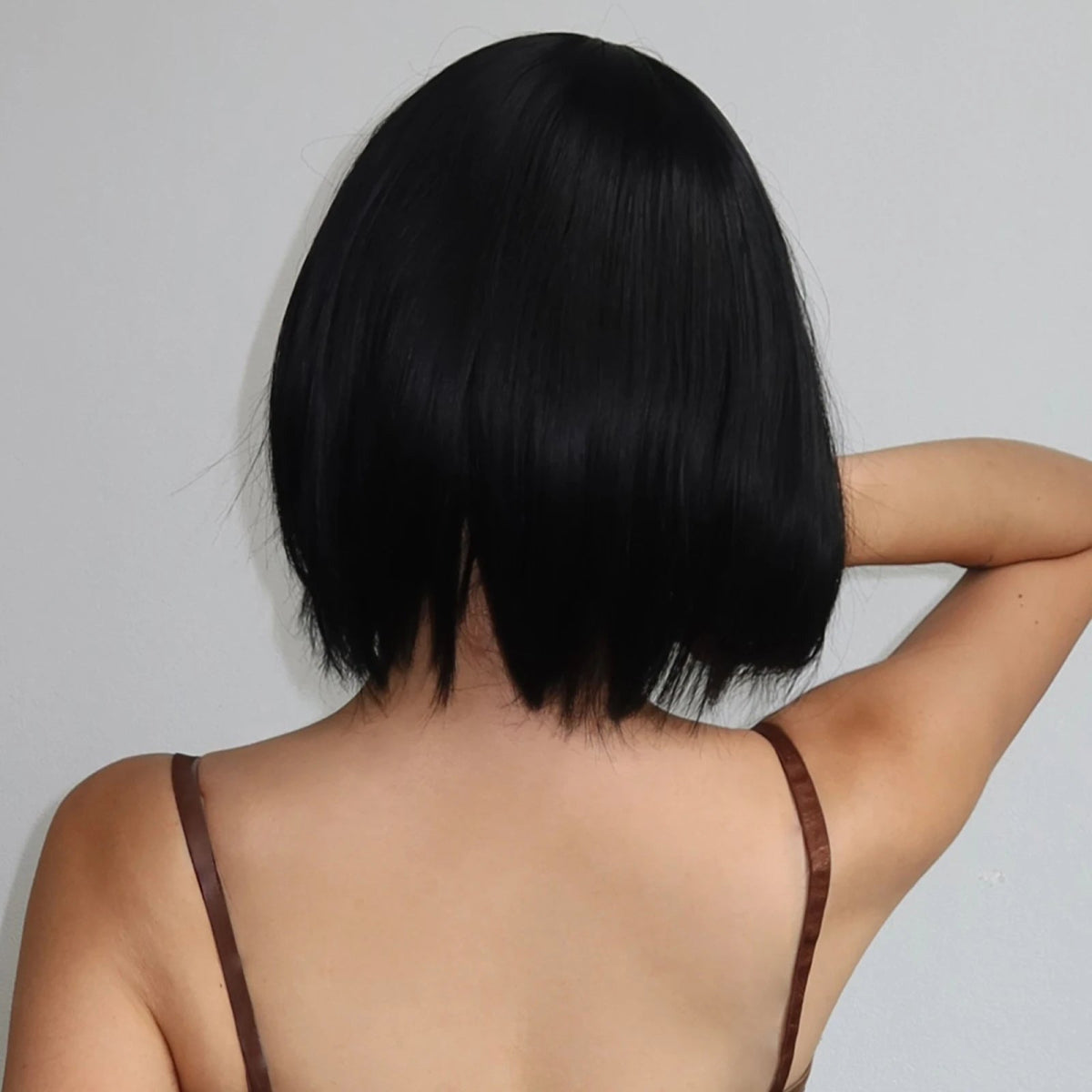 Natural Cosplay Short Straight Bob Wigs - HairNjoy