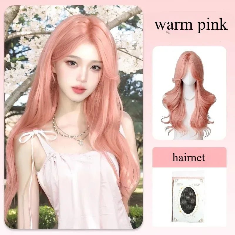 Natural Soft Sweet Pink Wig - HairNjoy