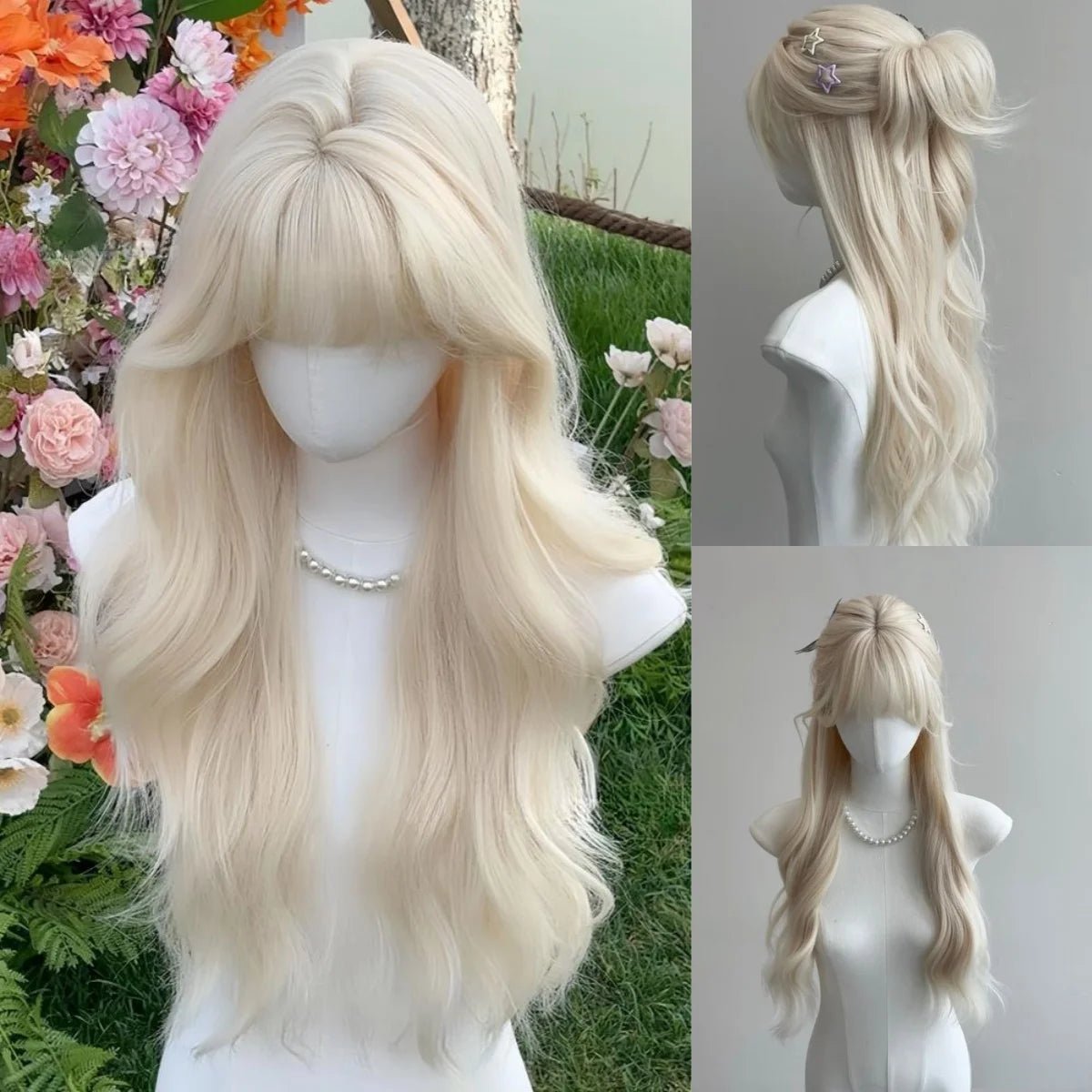 Natural Soft Sweet Pink Wig - HairNjoy