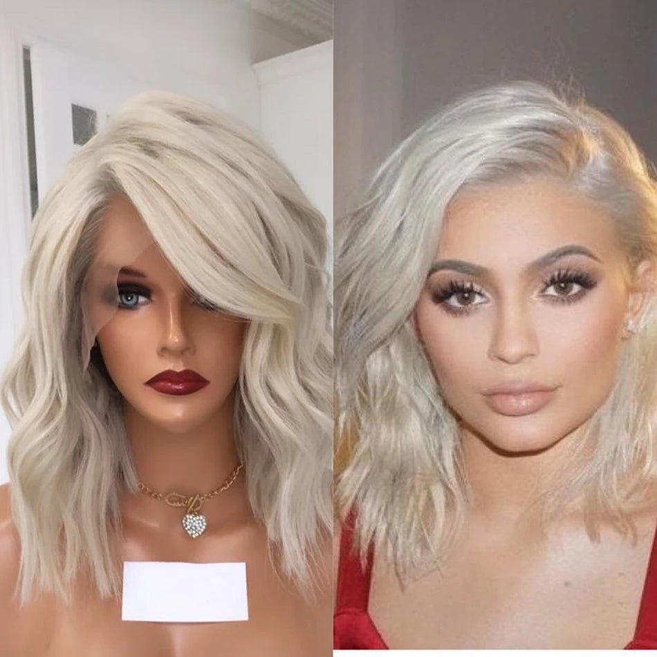 Platinum Blonde Hair Wig - HairNjoy