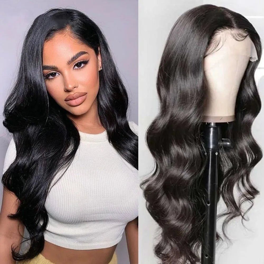 Pre - Plucked Lace Front Wavy Hair Wig - HairNjoy