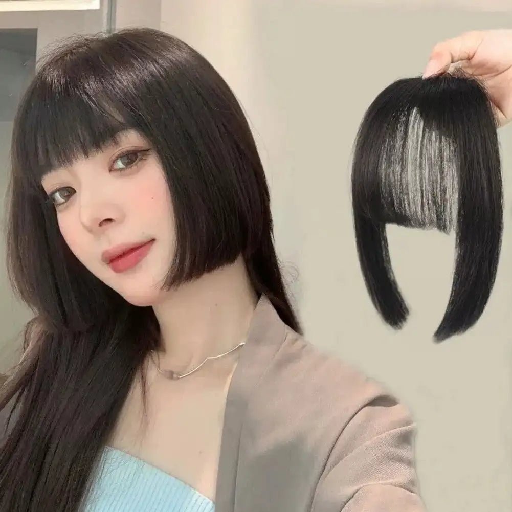 Princess Cut Bangs Clip - In Hair Extension - HairNjoy