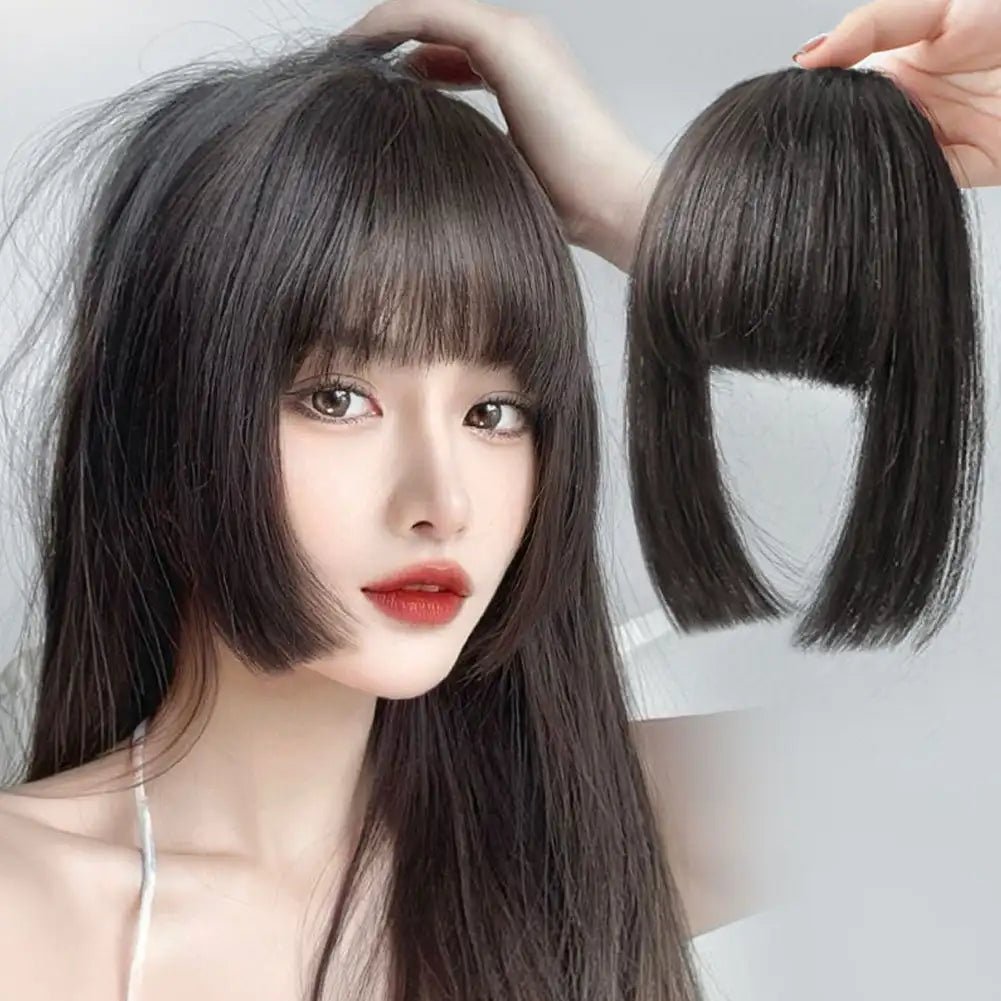 Princess Cut Bangs Clip - In Hair Extension - HairNjoy