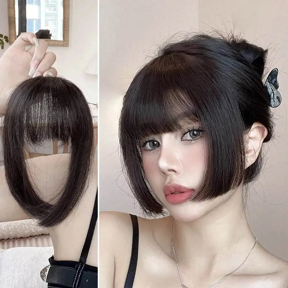 Princess Cut Bangs Clip - In Hair Extension - HairNjoy