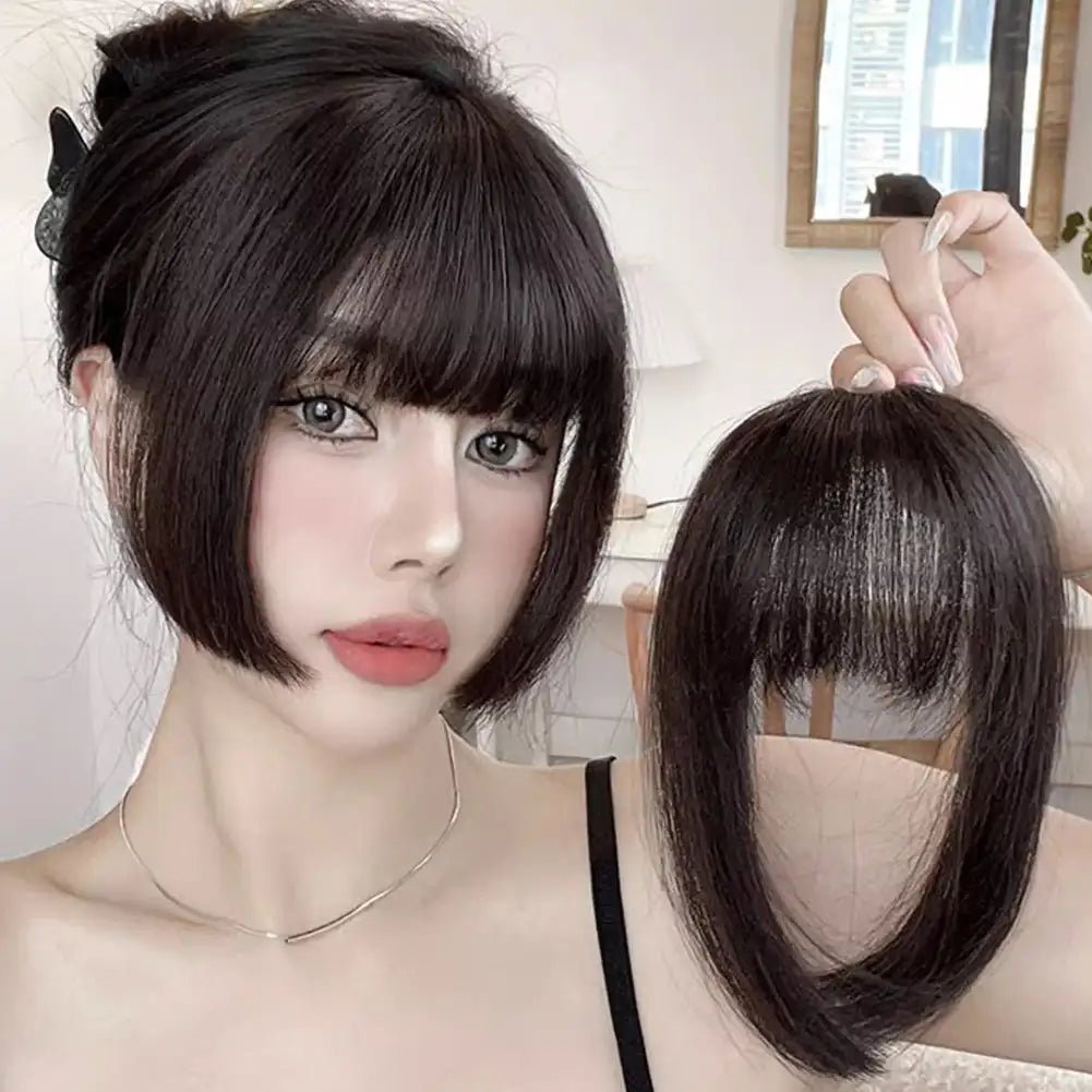 Princess Cut Bangs Clip - In Hair Extension - HairNjoy