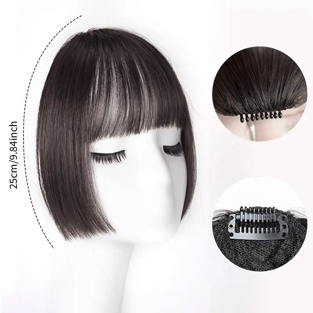 Princess Cut Bangs Clip - In Hair Extension - HairNjoy