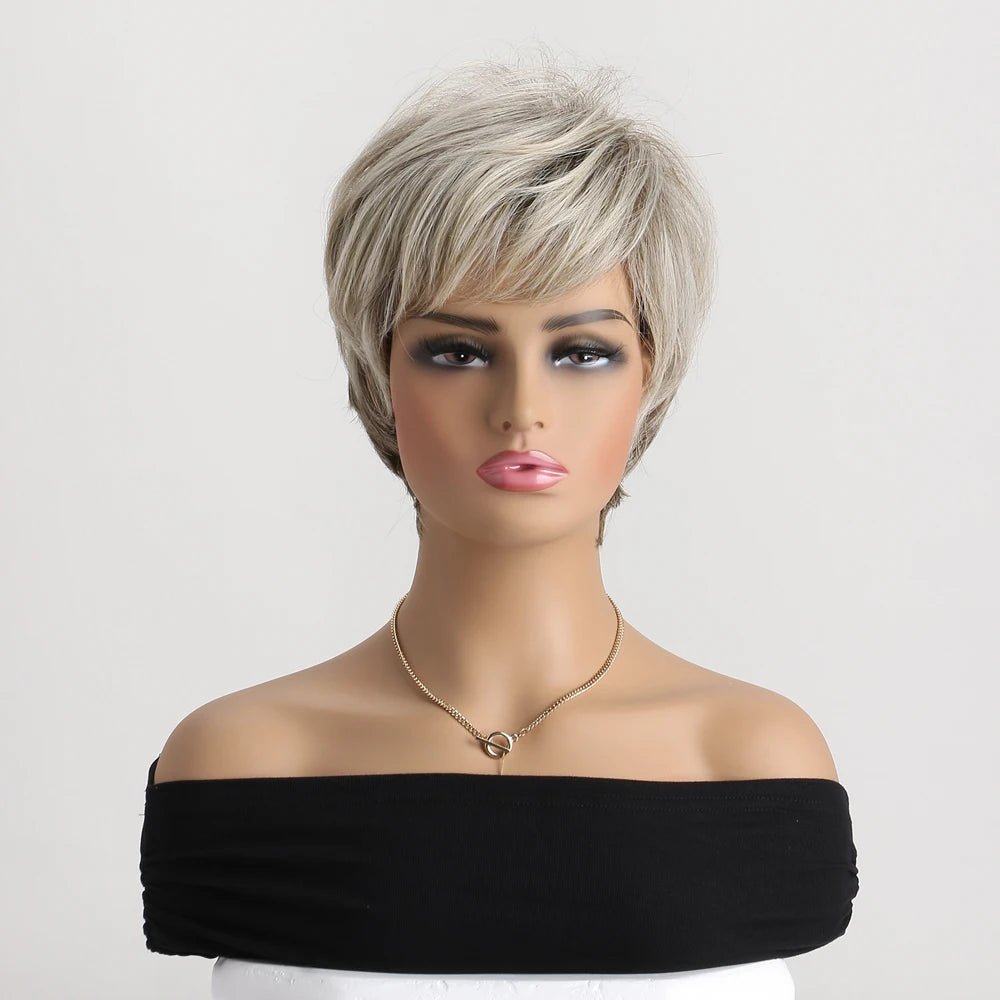 Short Elegant Synthetic Wig - HairNjoy
