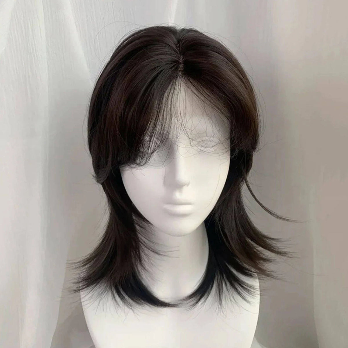 Silver Grey Short Curly Lace Front Wig - HairNjoy