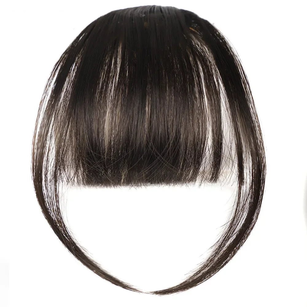 Synthetic Air Bangs Clip - In Hair Extension - HairNjoy