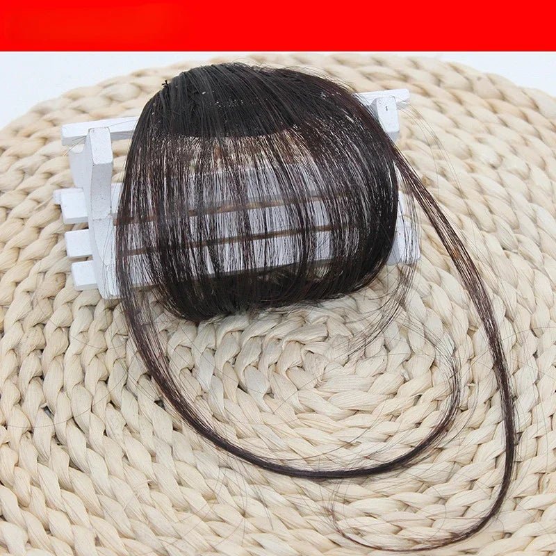 Synthetic Air Bangs Clip - In Hair Extension - HairNjoy