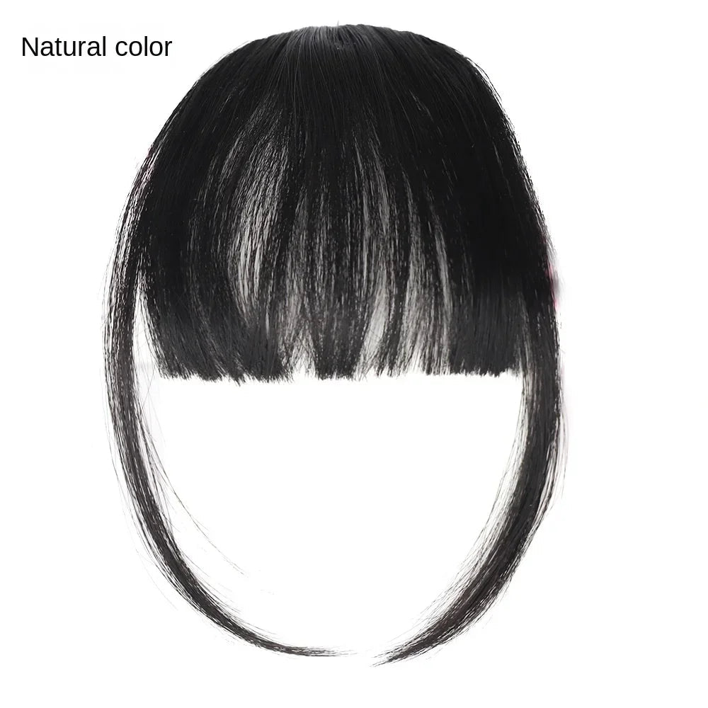 Synthetic Air Bangs Clip - In Hair Extension - HairNjoy