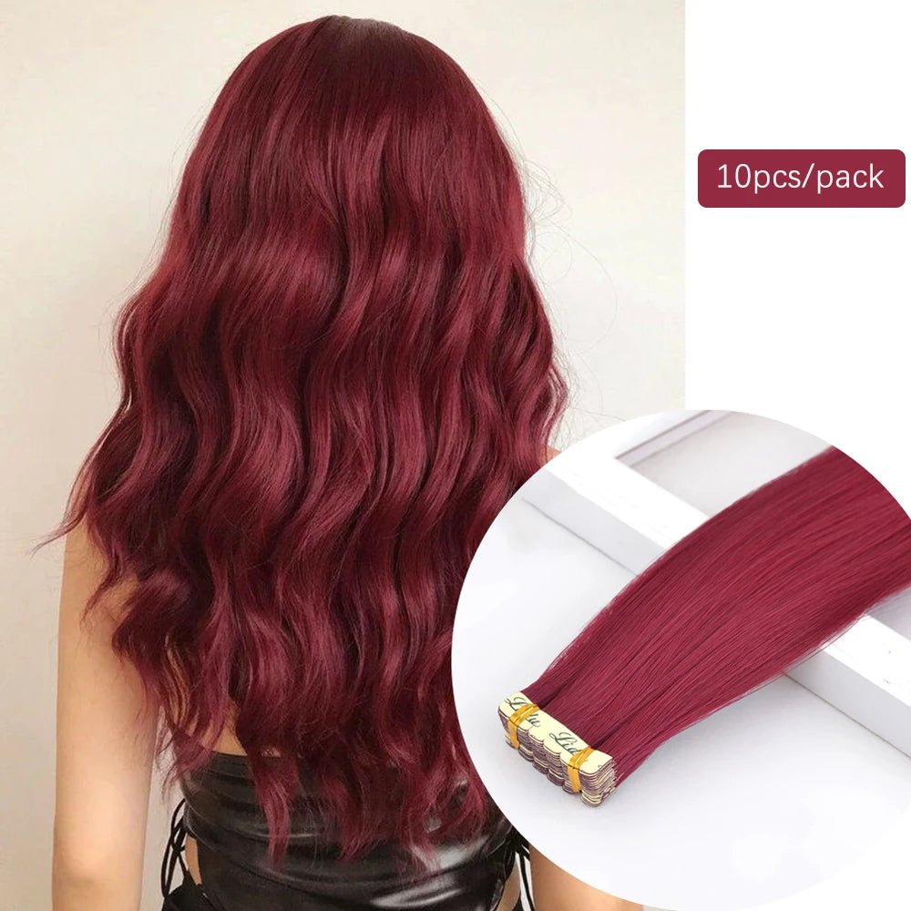 Tape In Hair Extensions 10pcs/pack - HairNjoy