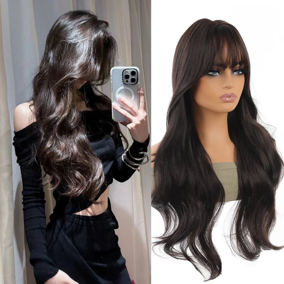 Wave Wig with High Temperature Fiber - HairNjoy