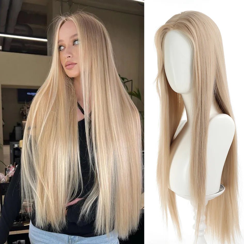 Wave Wig with High Temperature Fiber - HairNjoy