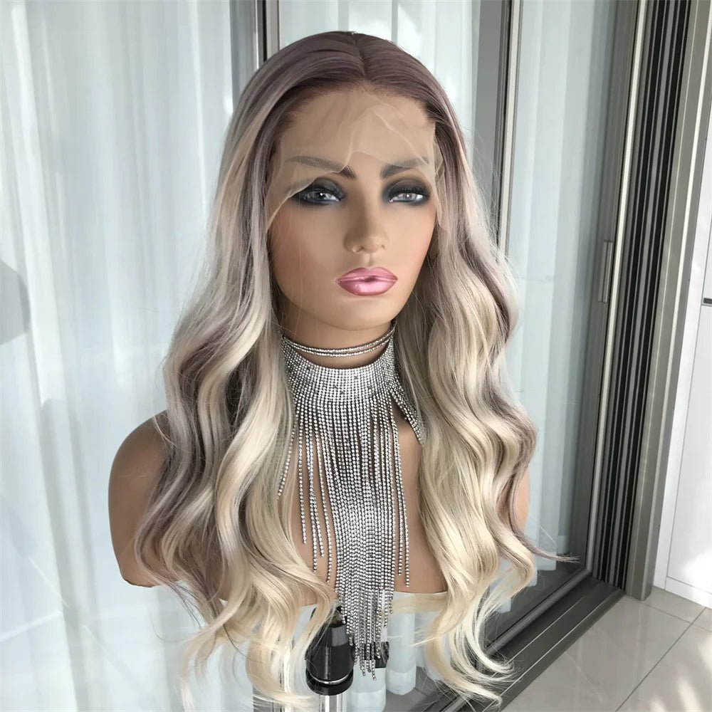 Wavy Luxe Look Synthetic Wig Trends - HairNjoy