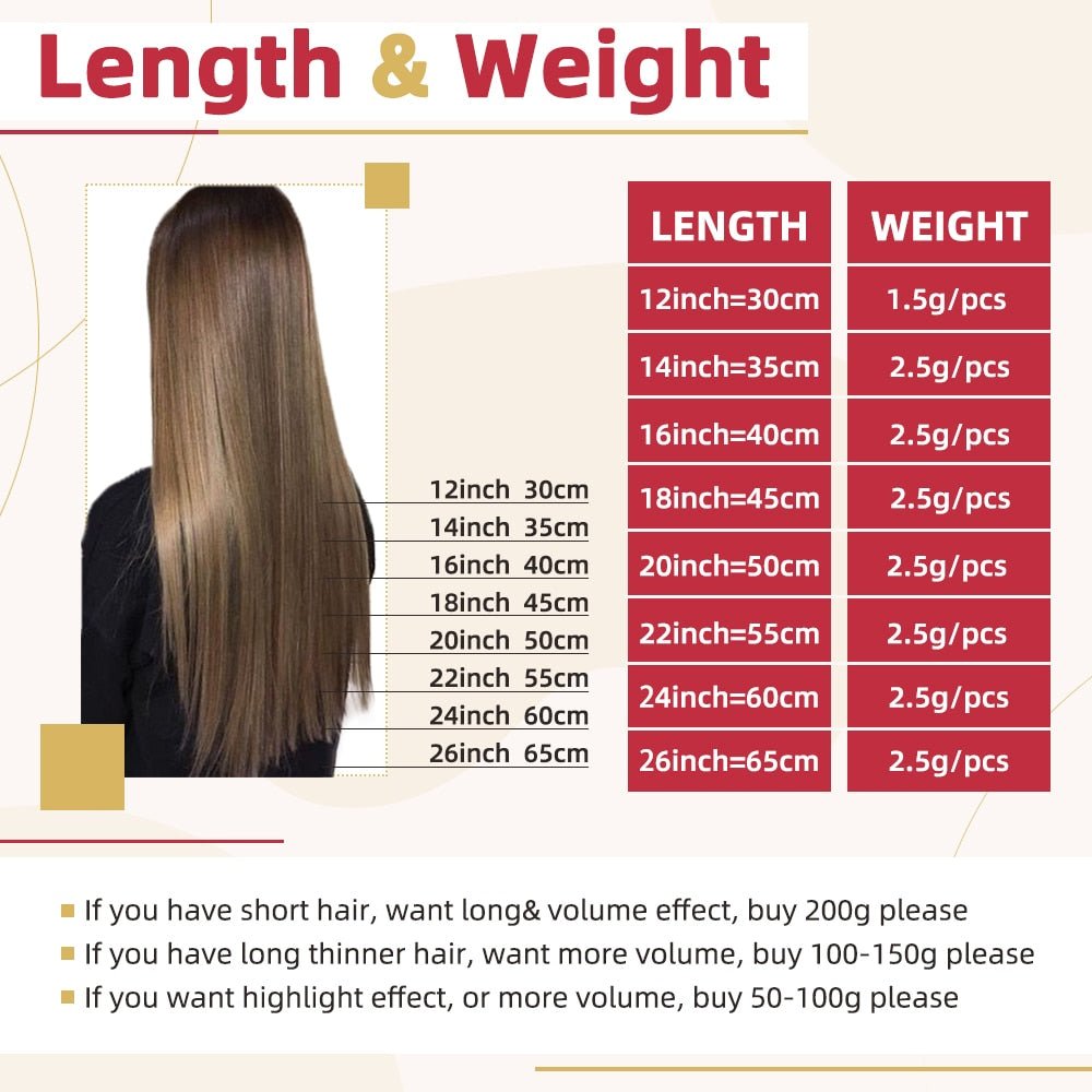 100% Remy Human Hair Highlight Balayage Seamless Tape in Extensions - HairNjoy