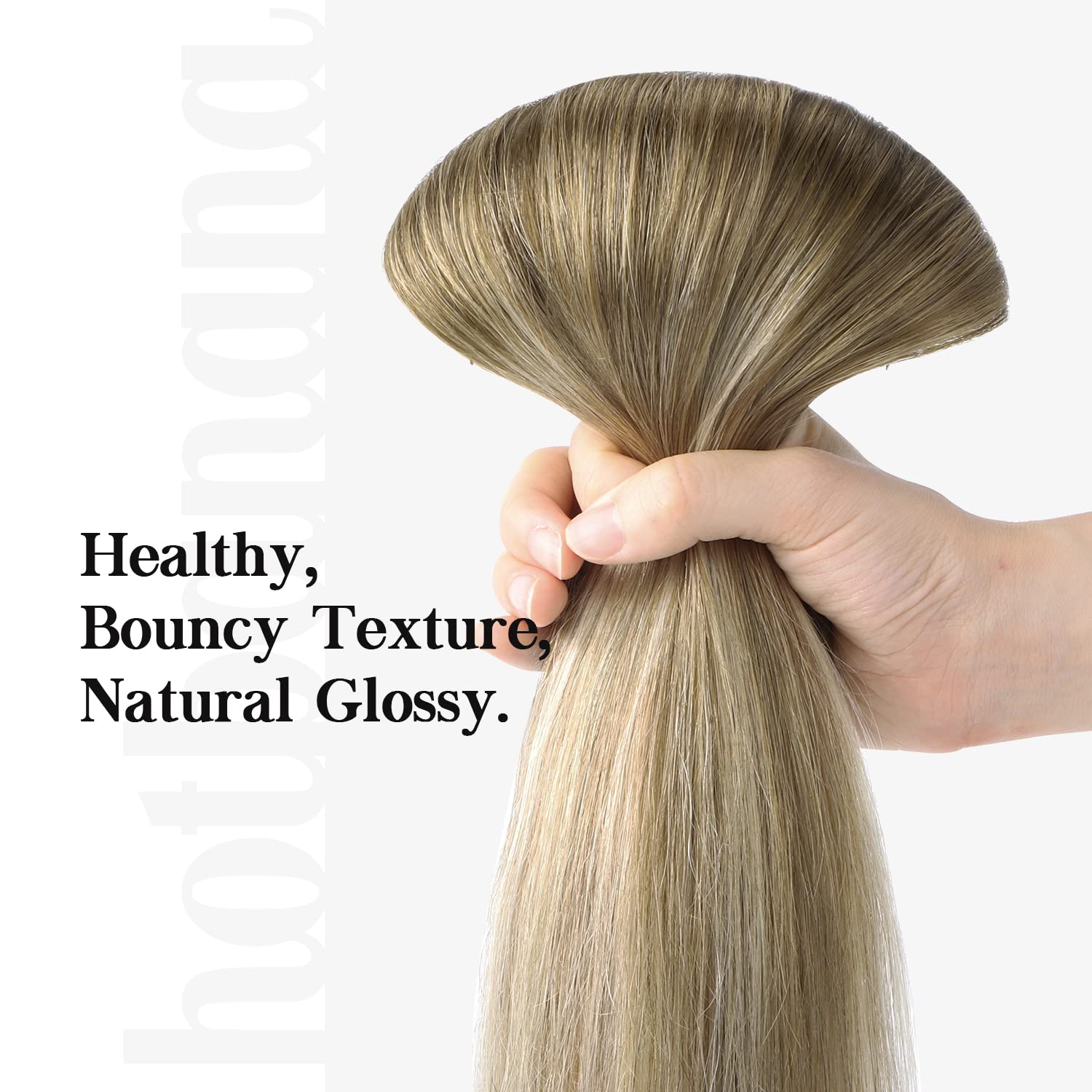 100% Remy Straight Clip In Human Hair Extensions - HairNjoy