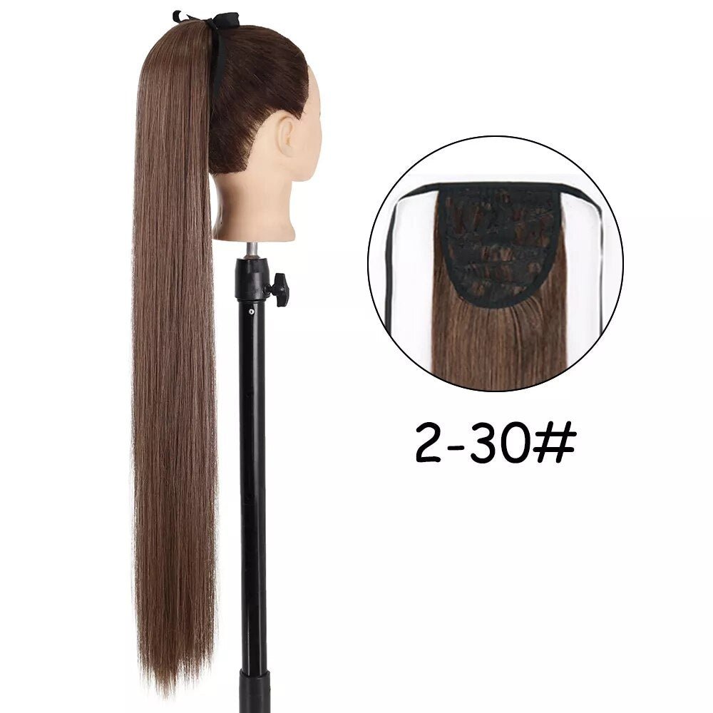 22 inches Synthetic Ponytail Hair Extension Clip in - HairNjoy