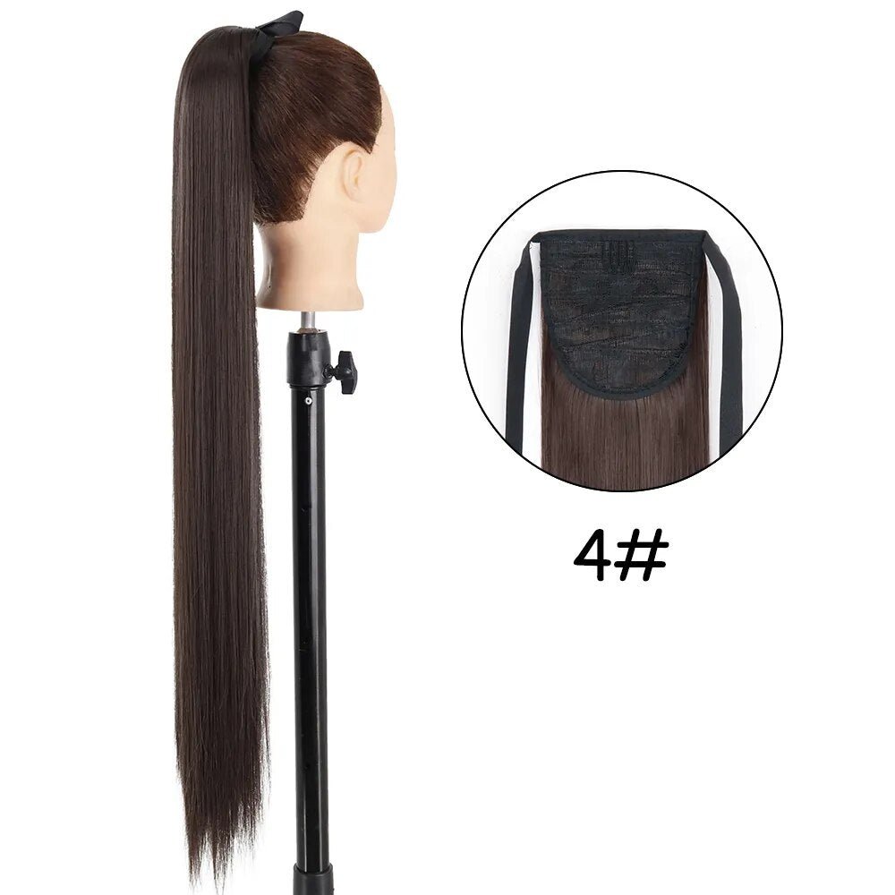 22 inches Synthetic Ponytail Hair Extension Clip in - HairNjoy