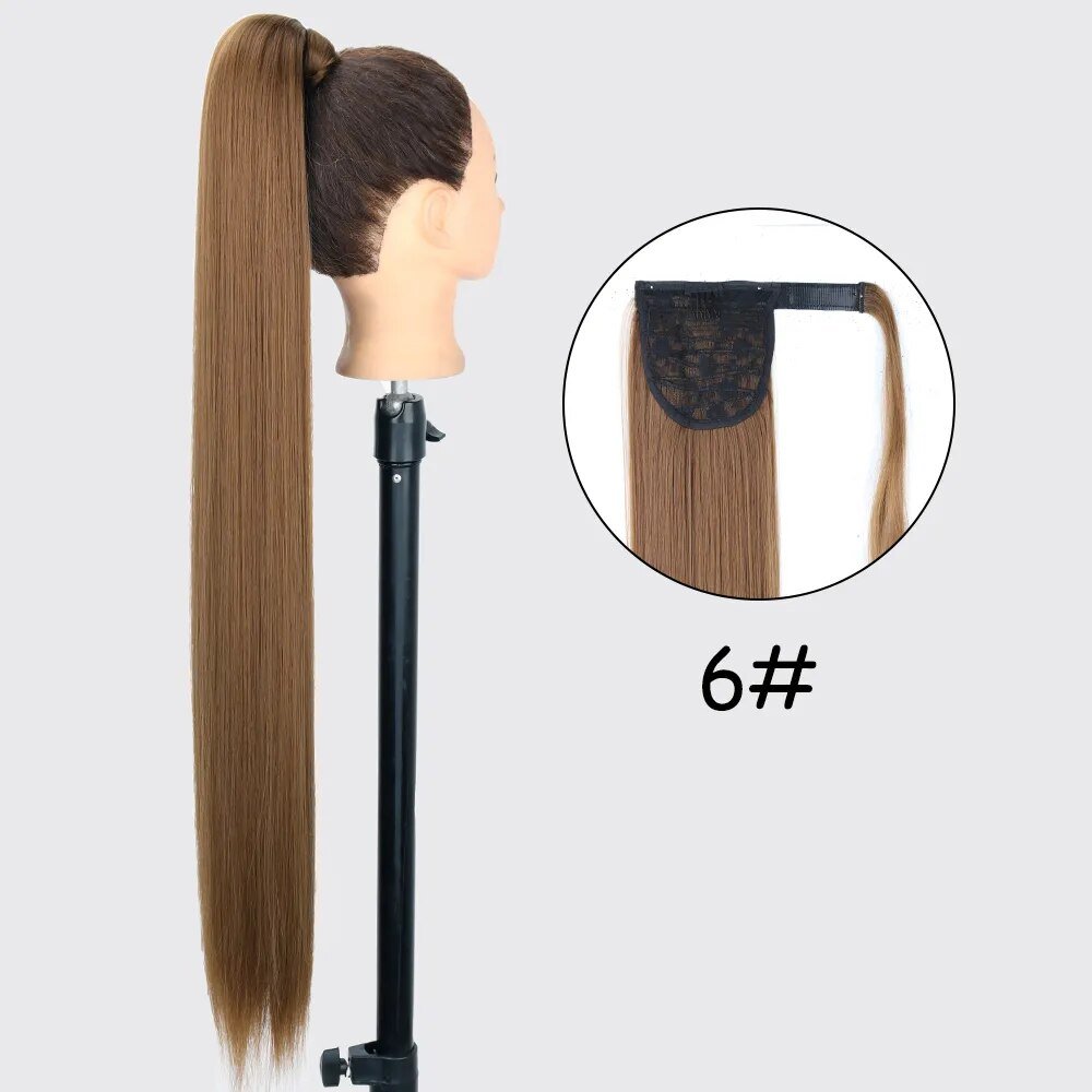 22 inches Synthetic Ponytail Hair Extension Clip in - HairNjoy
