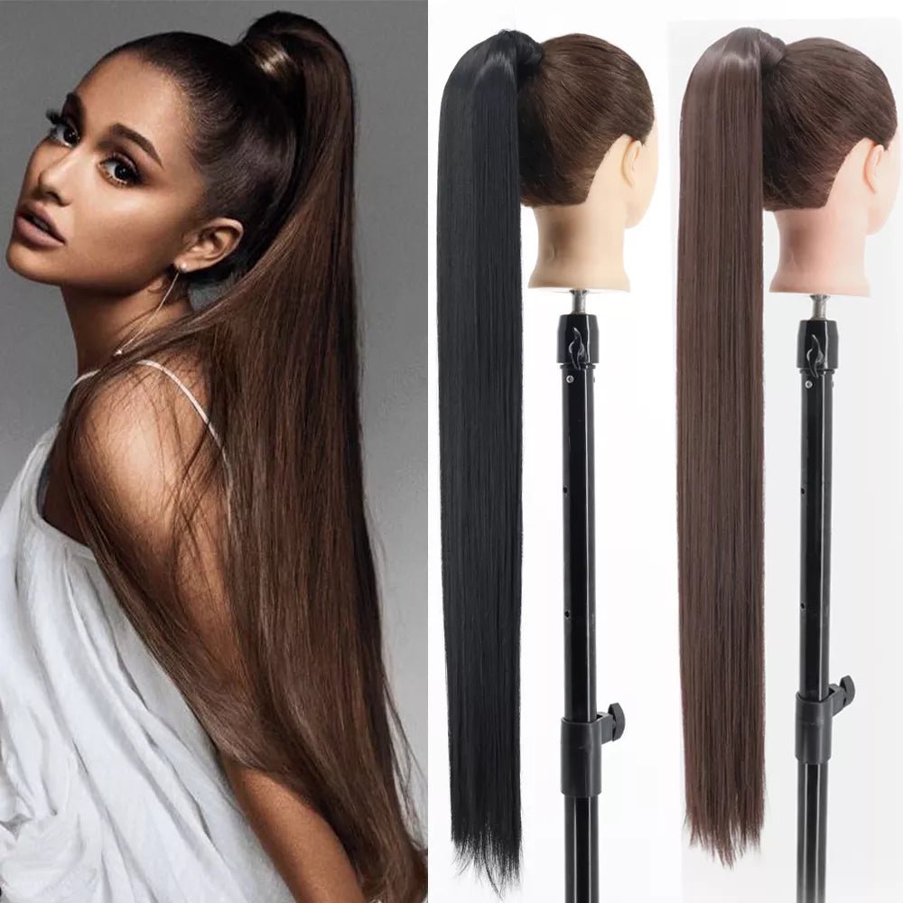 22 inches Synthetic Ponytail Hair Extension Clip in - HairNjoy