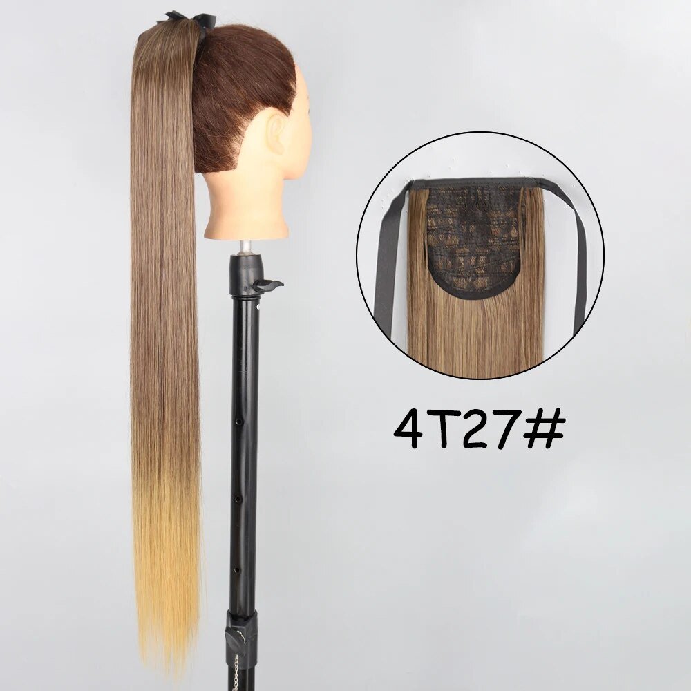 22 inches Synthetic Ponytail Hair Extension Clip in - HairNjoy
