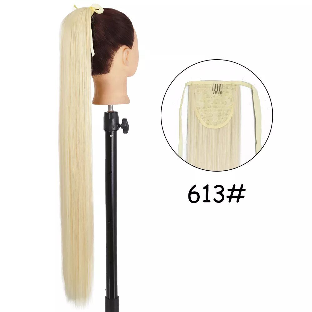 22 inches Synthetic Ponytail Hair Extension Clip in - HairNjoy