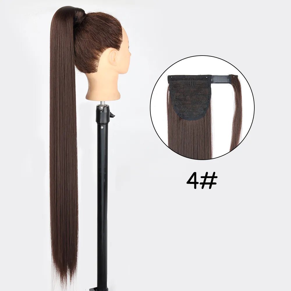 22 inches Synthetic Ponytail Hair Extension Clip in - HairNjoy