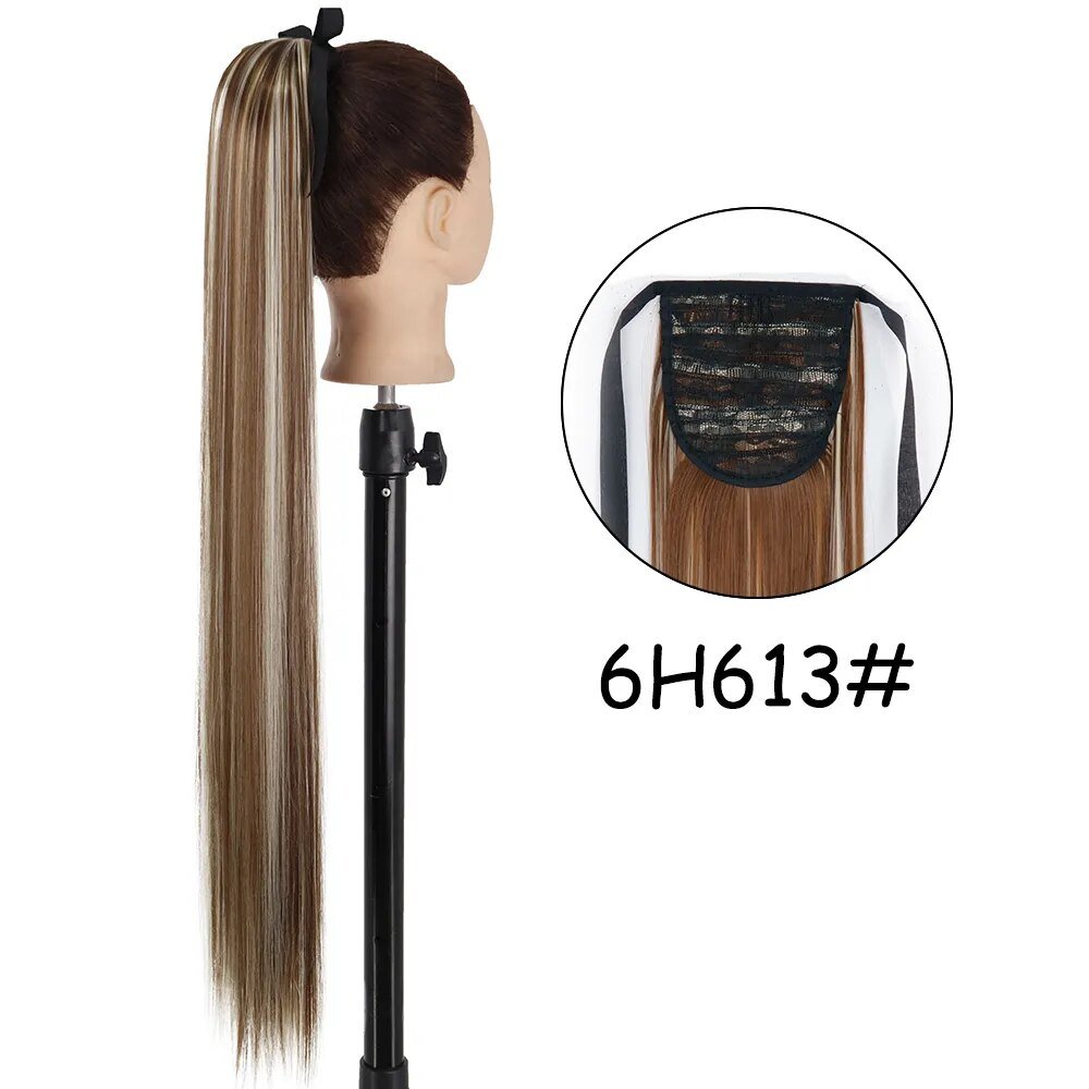22 inches Synthetic Ponytail Hair Extension Clip in - HairNjoy