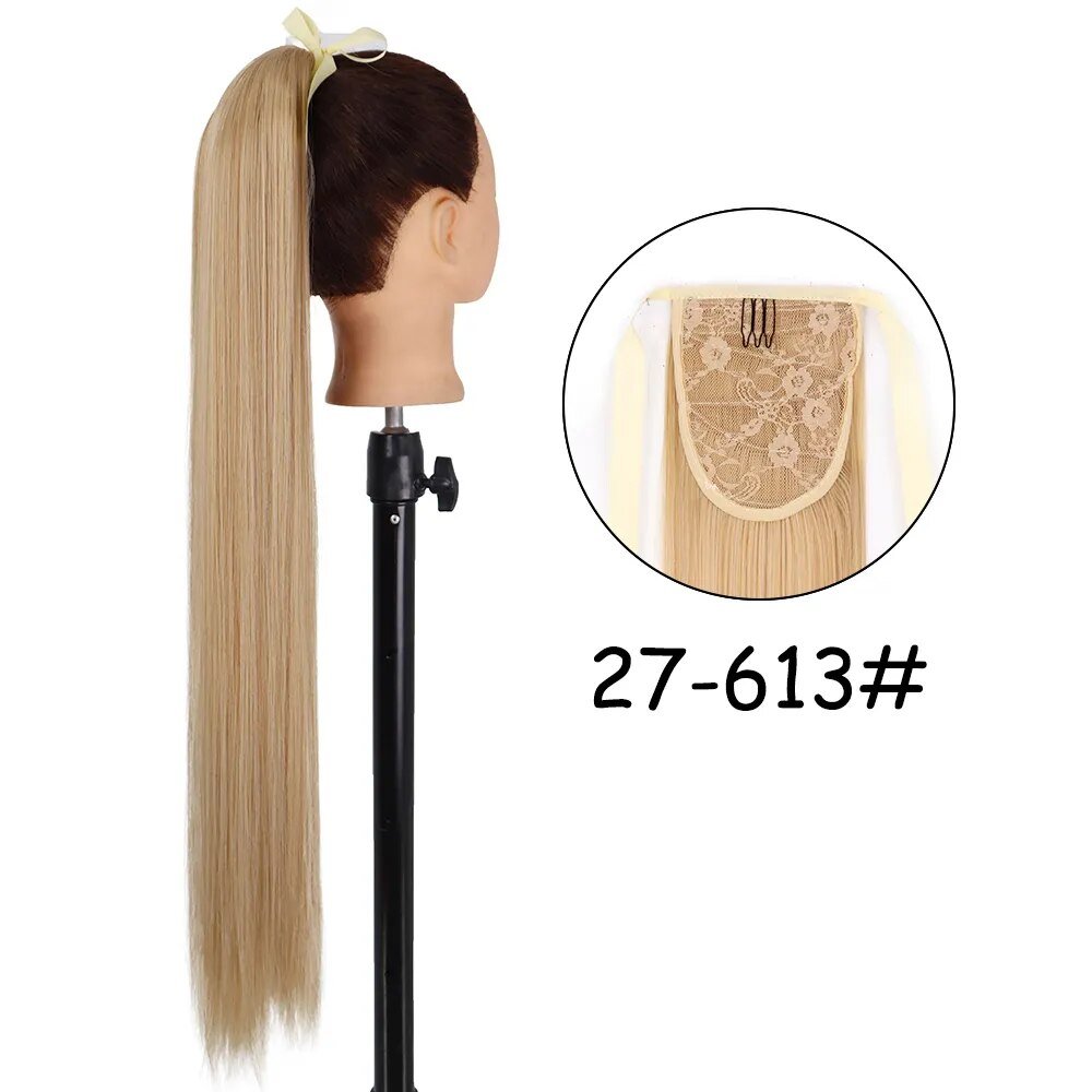 22 inches Synthetic Ponytail Hair Extension Clip in - HairNjoy