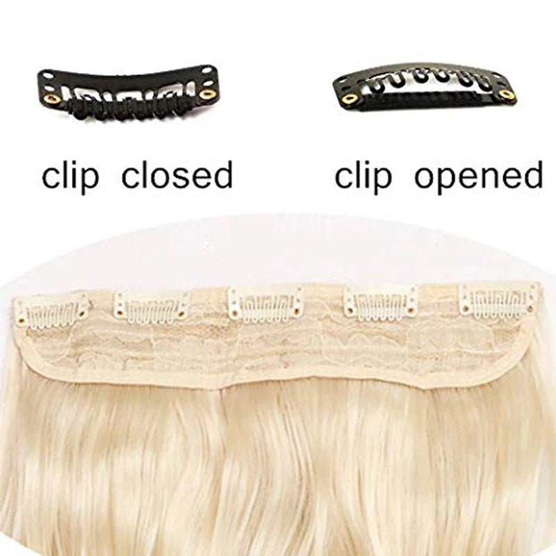 32" One piece 5 Clip In Long Straight Hair Extension - HairNjoy