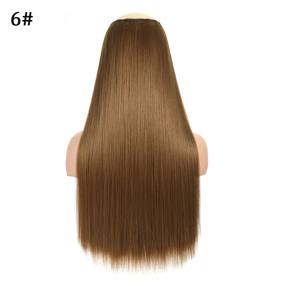 5 Clip In Long Wavy Hairstyles Hair Extension - HairNjoy