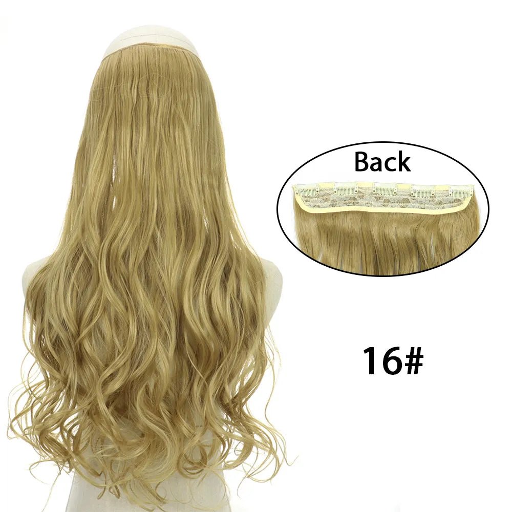 5 Clip In Long Wavy Hairstyles Hair Extension - HairNjoy