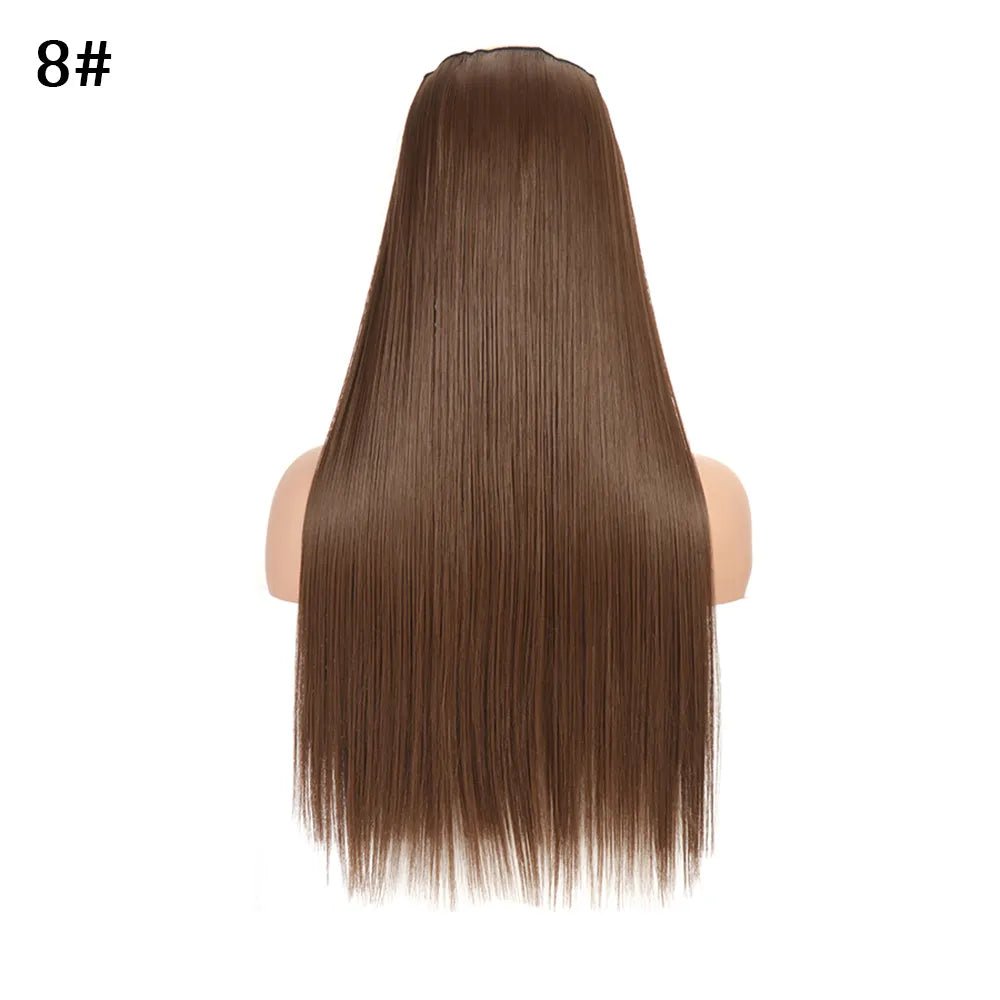 5 Clip In Long Wavy Hairstyles Hair Extension - HairNjoy