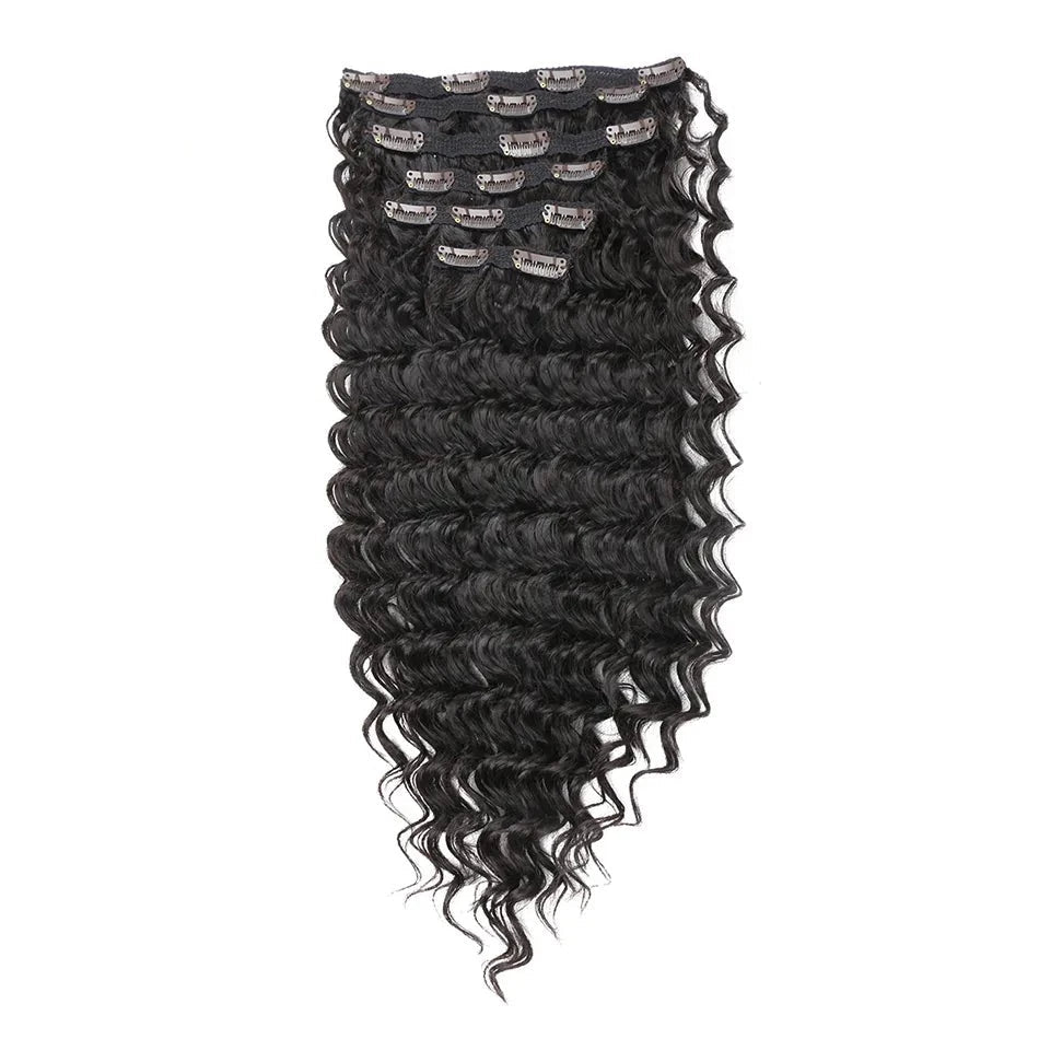 Beauty Clip In Curly Synthetic Hair Extension - HairNjoy