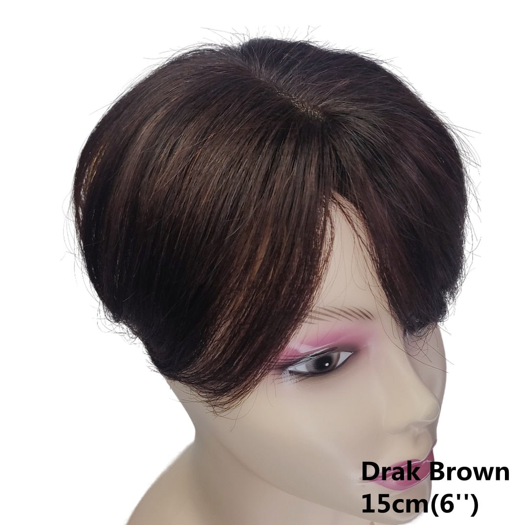 Body Wave 100% Brazilian Human Hair Toppers - HairNjoy